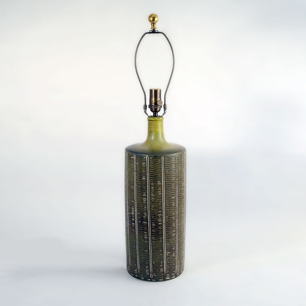 Large lamp with Solfatara glaze by Gerd Bogelund N8230 - Freeforms