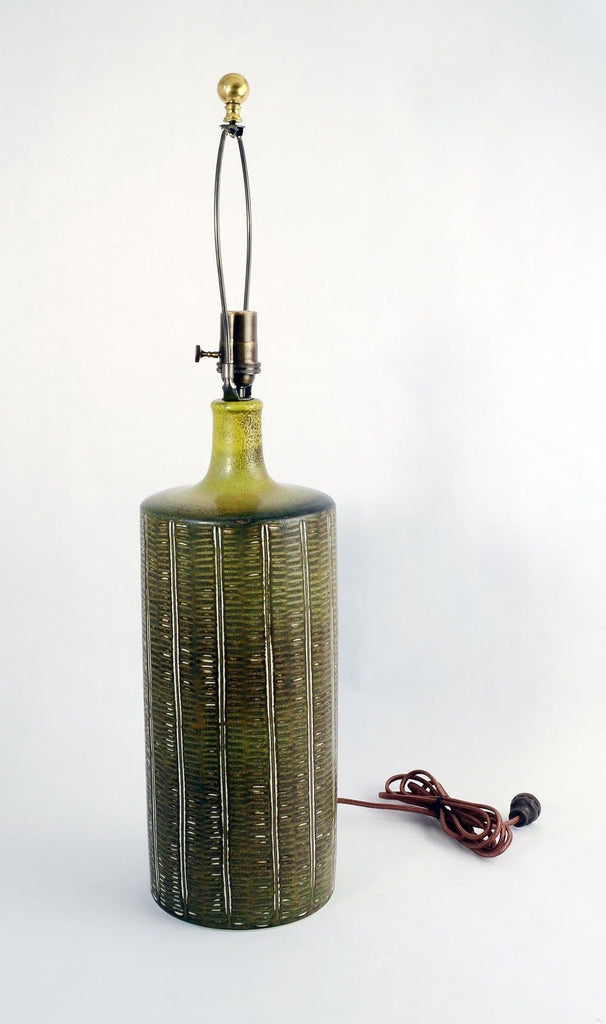 Large lamp with Solfatara glaze by Gerd Bogelund N8230 - Freeforms