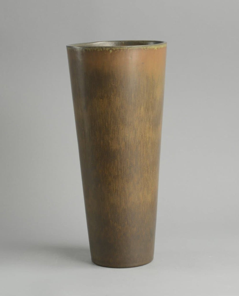 Large stoneware vase by Gunnar Nylund B3428 - Freeforms