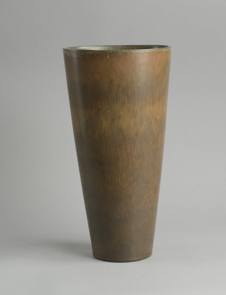 Large stoneware vase by Gunnar Nylund B3428 - Freeforms