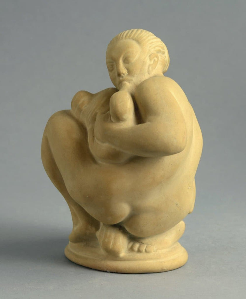 "Leda and the Swan" figure by Kahler Keramik