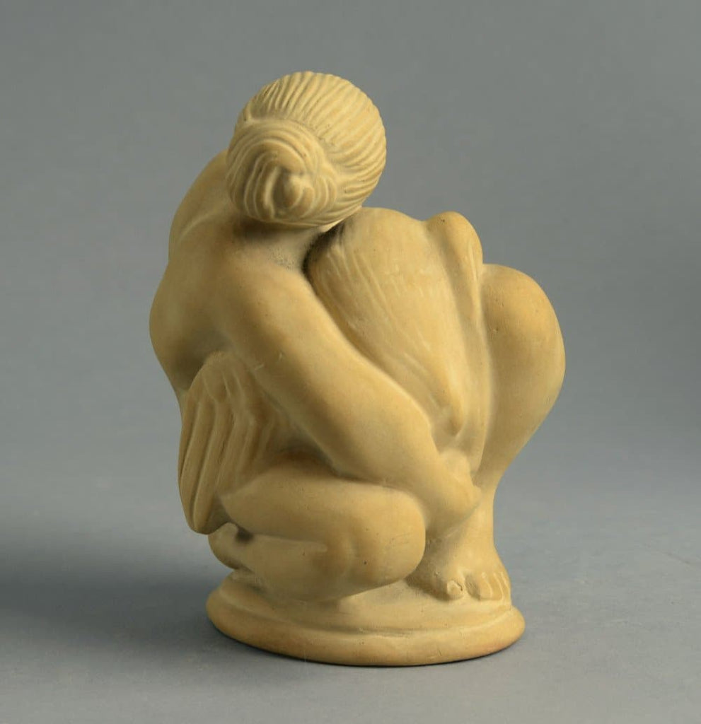 "Leda and the Swan" figure by Kahler Keramik
