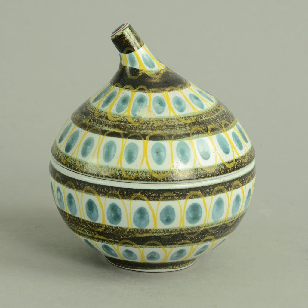 Lidded jar by Stig Lindberg for Gustavsberg C5033 - Freeforms
