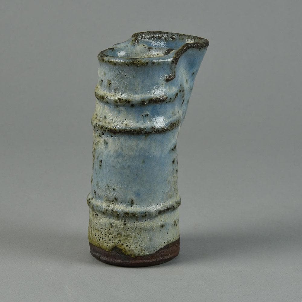 Lis Ehrenreich, own studio, Denmark, unique stoneware pitcher G9235 - Freeforms