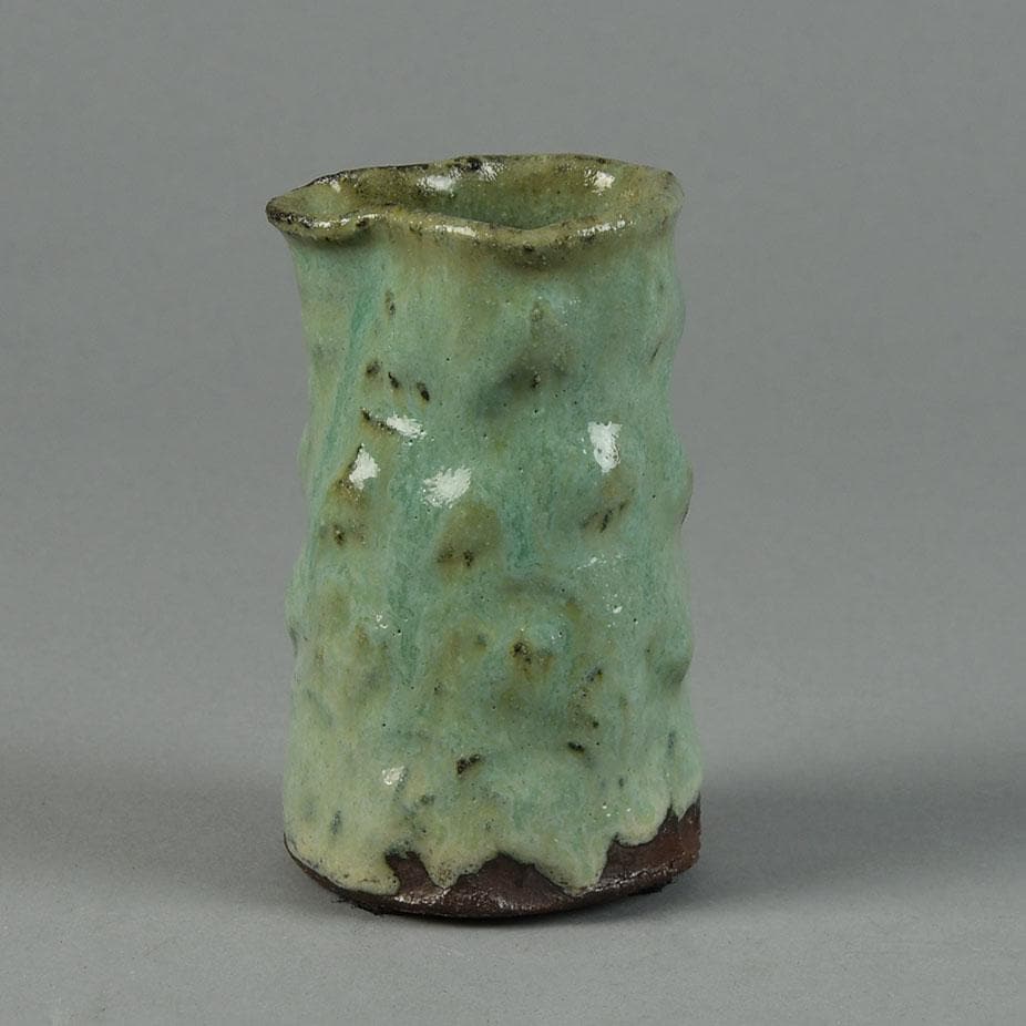 Lis Ehrenreich, own studio, Denmark, unique stoneware pitcher G9236 - Freeforms
