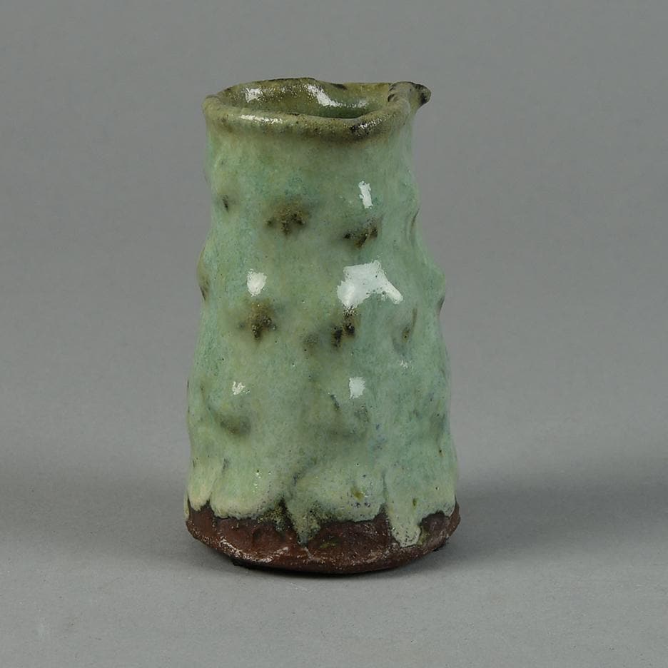 Lis Ehrenreich, own studio, Denmark, unique stoneware pitcher G9236 - Freeforms