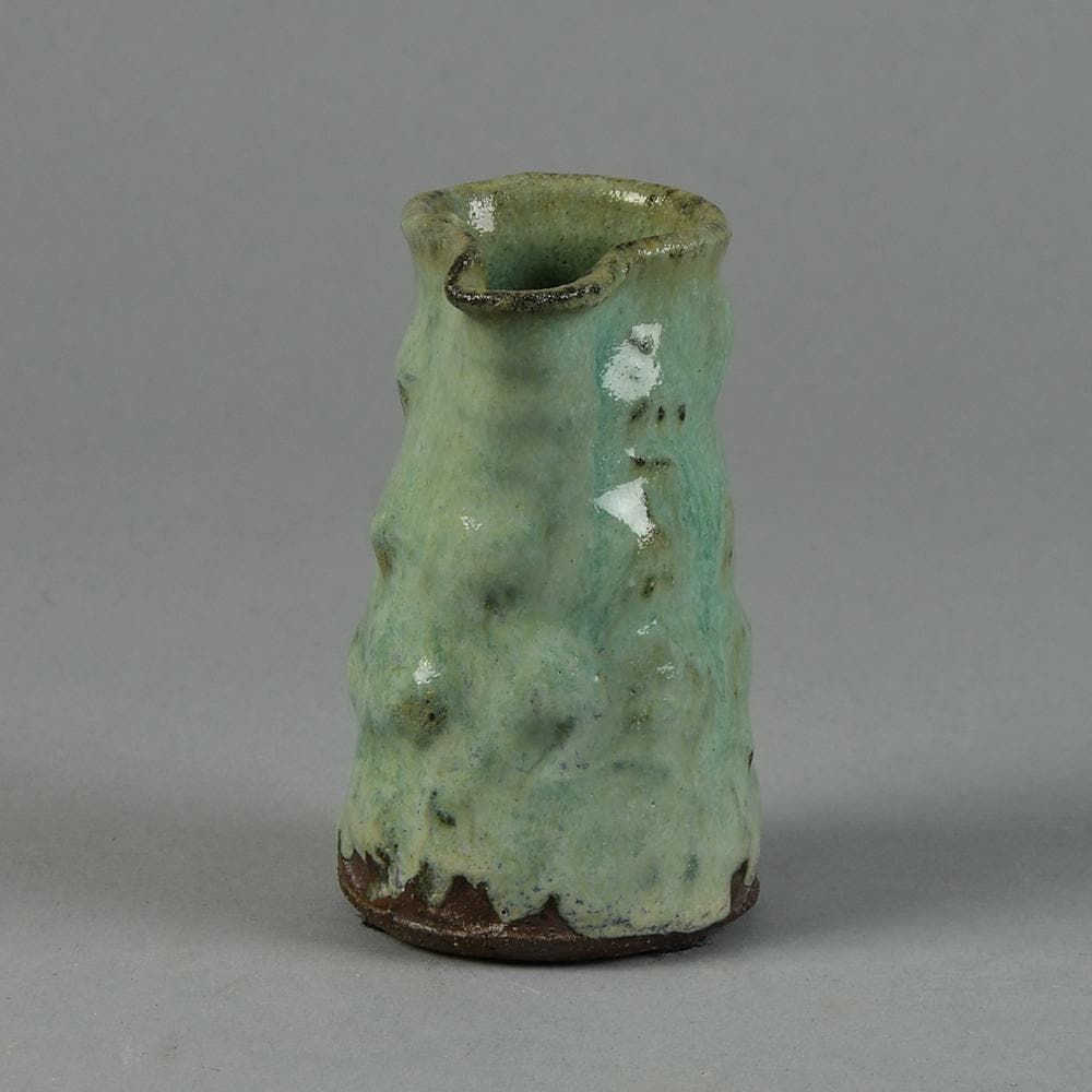 Lis Ehrenreich, own studio, Denmark, unique stoneware pitcher G9236 - Freeforms