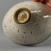 Lucie Rie, UK, unique stoneware bowl with glossy oatmeal glaze F8300 - Freeforms