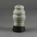 Martin Schlotz, Germany, unique stoneware vase with white glaze E7274 - Freeforms