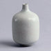 Miniature stoneware vase with matte white glaze by Gunnar Nylund B3158 and D6226 - Freeforms