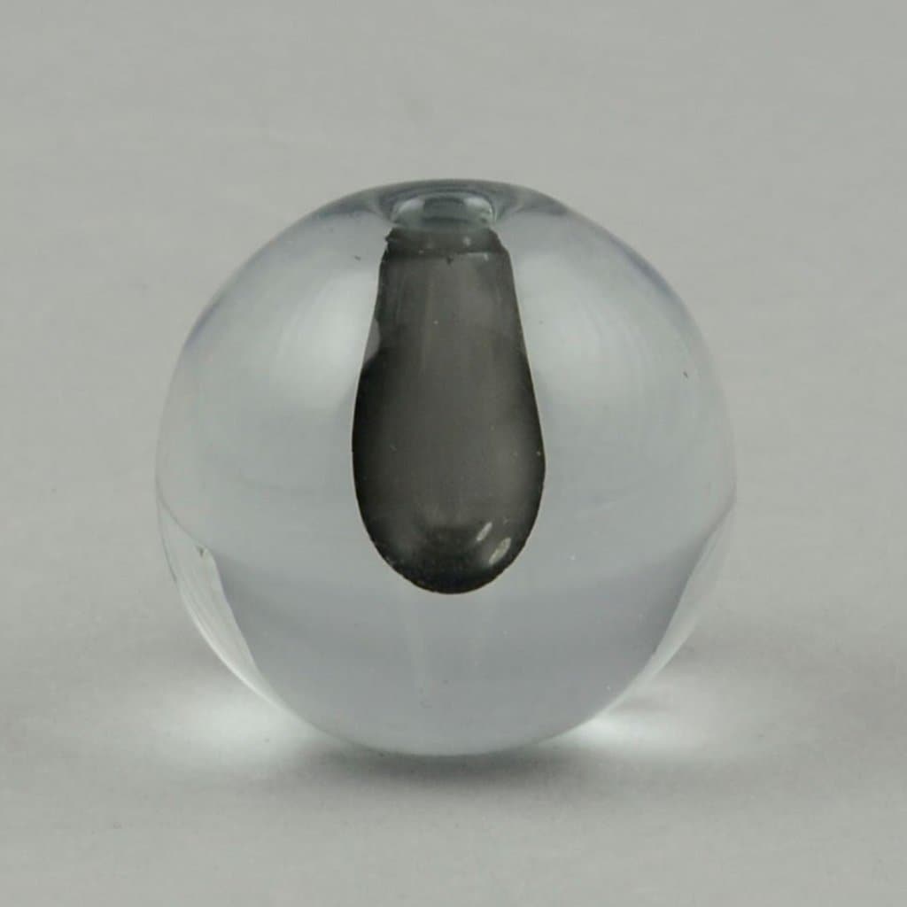 Miniature Strombergshyttan glass orb vase/paperweight A2046 - Freeforms