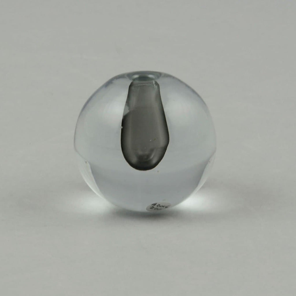 Miniature Strombergshyttan glass orb vase/paperweight A2046 - Freeforms