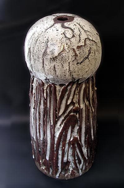 Monumental sculptural vessel by Jørgen Mogensen N1403 - Freeforms