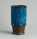 Nils Kähler, Kähler Keramik, group of vases with turquoise glaze - Freeforms