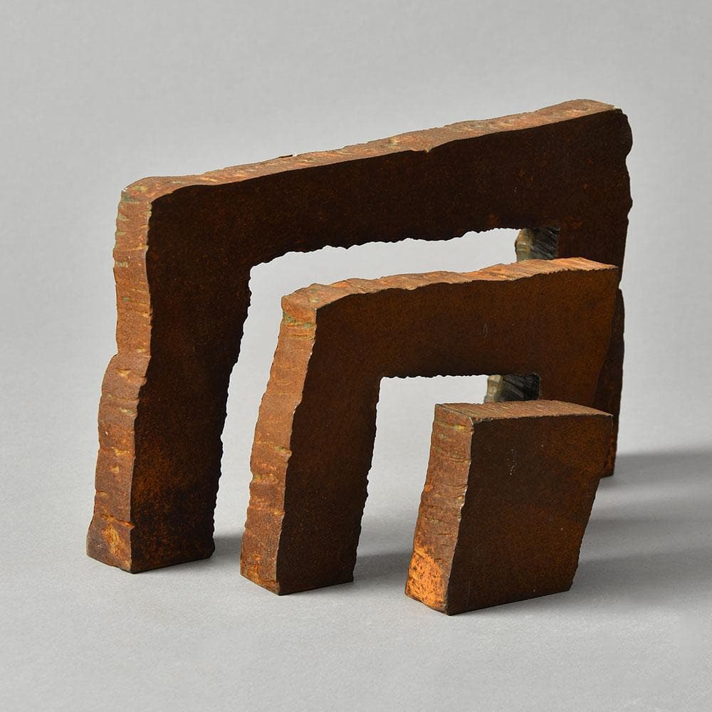 "Object" table top sculpture in iron by Peter Bonnen F8290