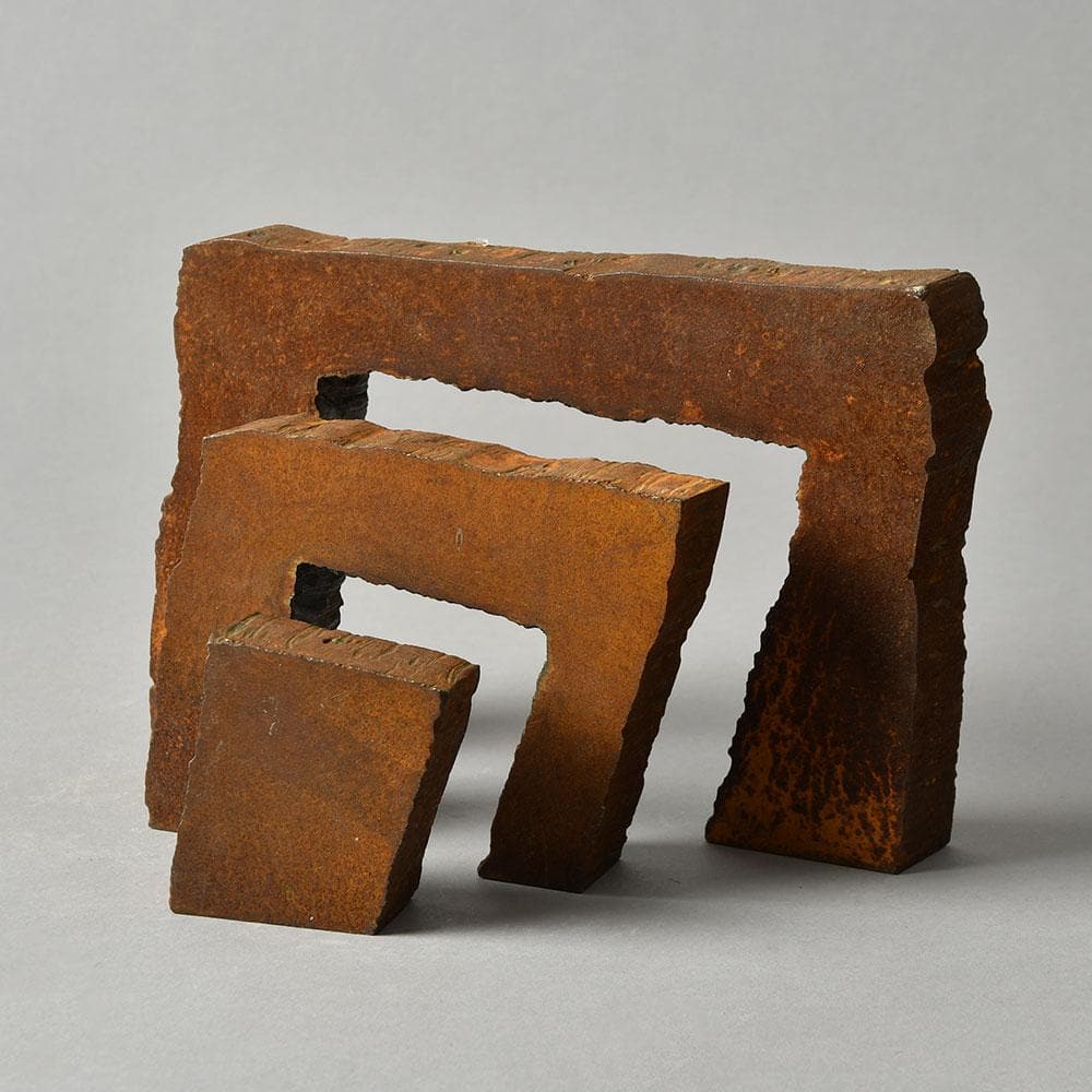 "Object" table top sculpture in iron by Peter Bonnen F8290 - Freeforms
