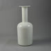 Otto Brauer for Holmegaard, Denmark, "Gulvvase" in white glass N7821 - Freeforms