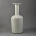 Otto Brauer for Holmegaard, Denmark, "Gulvvase" in white glass N9635 - Freeforms