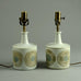 Pair of ceramic lamps by Kari Christensen for Fog and Morup B3219 and D6248 - Freeforms