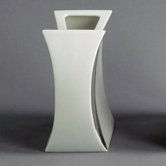 Pair of porcelain vases by Jan van der Vaart for Rosenthal B3703 and B3755 - Freeforms