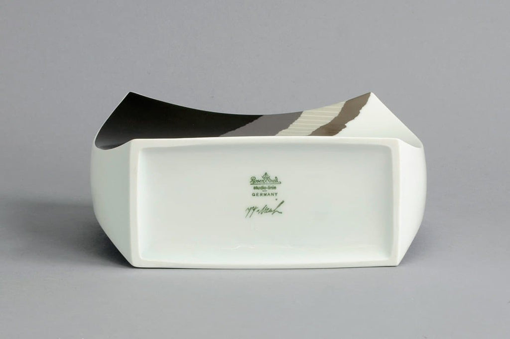 Pair of porcelain vases by Jan van der Vaart for Rosenthal B3703 and B3755 - Freeforms