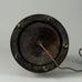 Patrick Nordstrom for Royal Copenhagen, Denmark, stoneware double gourd lamp with bronze base G9275 - Freeforms