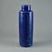 Per and Annelise Linnemann-Schmidt at Palshus, large vase with glossy blue glaze G9321 - Freeforms