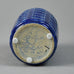 Per and Annelise Linnemann Schmidt for Palshus vase with blue glaze G9047 - Freeforms