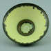 Peter Wills porcelain bowl with yellow and metallic brown glaze D6031 - Freeforms