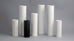 Porcelain cylindrical vase by Tapio Wirkkala for Rosenthal B3276 - Freeforms