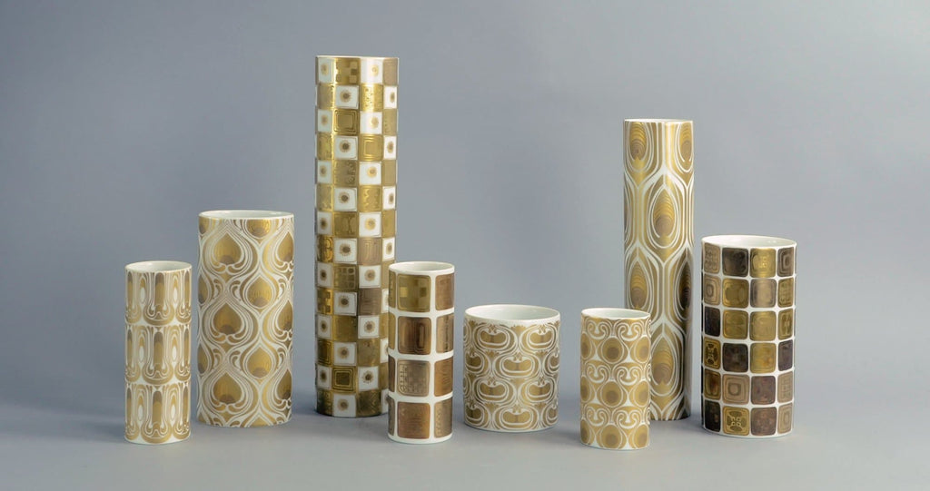 Porcelain vase by Bjorn Wiinblad for Rosenthal B3868 - Freeforms