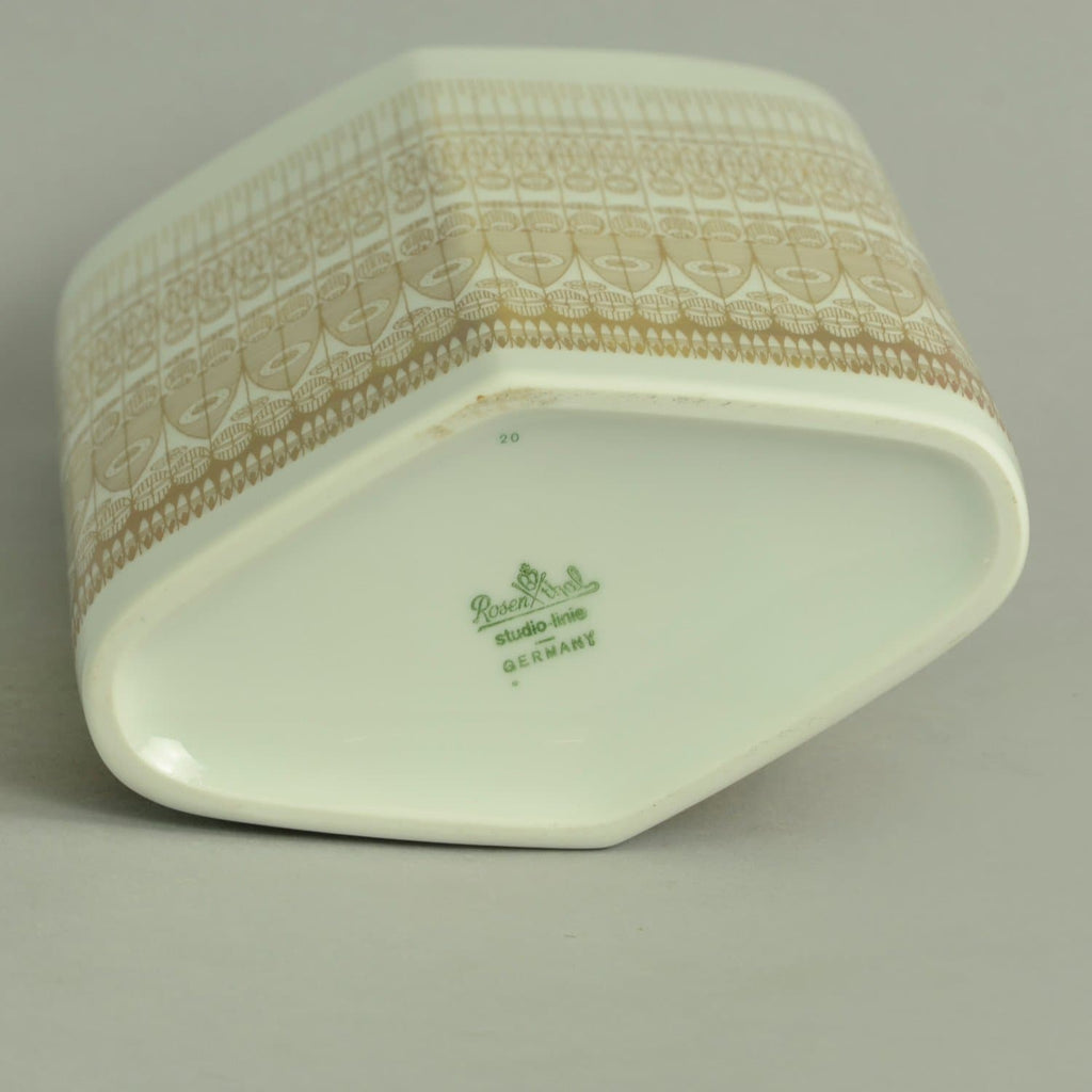 Porcelain vase by Hans Theo Baumann for Rosenthal C5100 - Freeforms