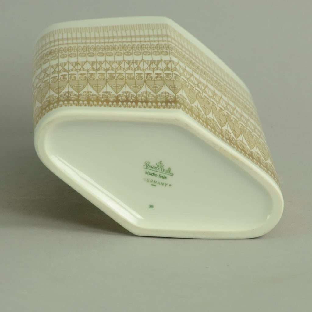 Porcelain vase by Hans Theo Baumann for Rosenthal C5101 - Freeforms