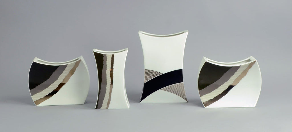 Porcelain vase by Jan van der Vaart for Rosenthal B3756 - Freeforms