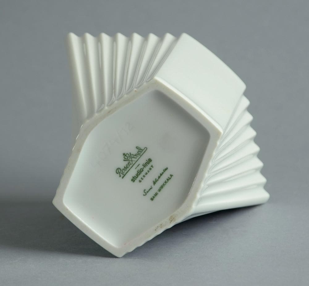 Porcelain vase by Sami Wirkkala for Rosenthal N9577 - Freeforms