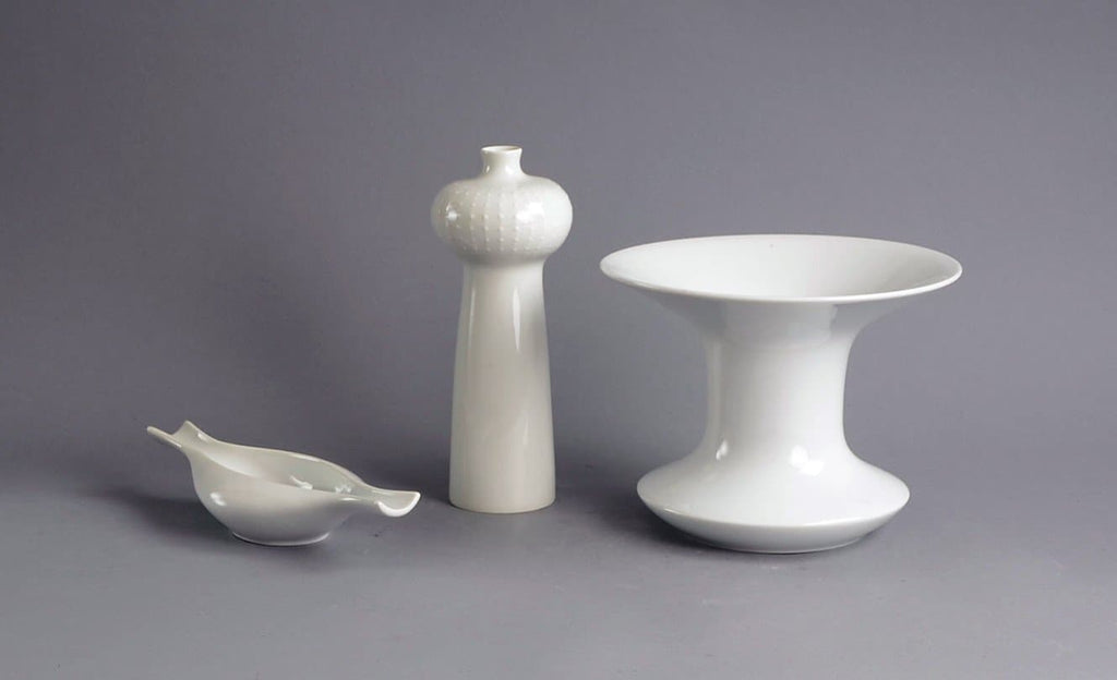 Porcelain vase by Tapio Wirkkala for Rosenthal B3423 - Freeforms