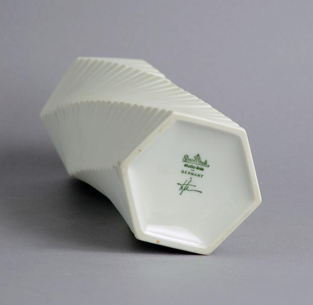 Porcelain vase by Werner Uhl for Rosenthal B3879 - Freeforms