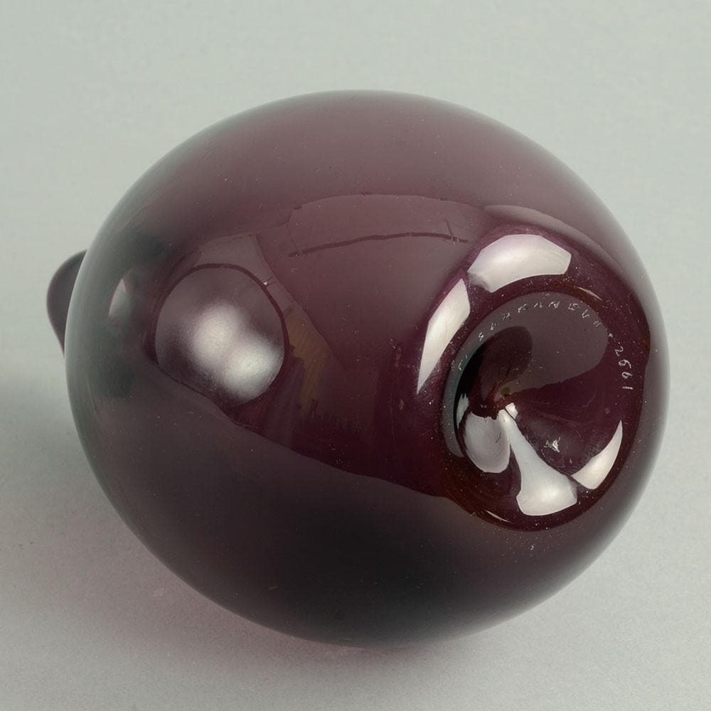 Purple "i-glass" decanter by Timo Sarpaneva for Iittala N8725 - Freeforms