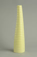 stig lindberg reptil tall vase gustavsberg yellow