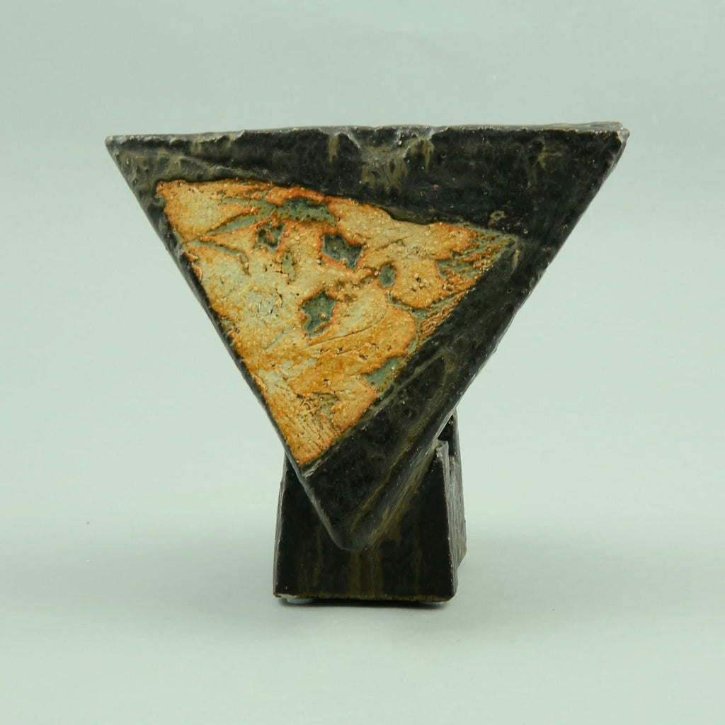 Robert Sturm, Germany, Unique stoneware sculptural vessel D60634 - Freeforms
