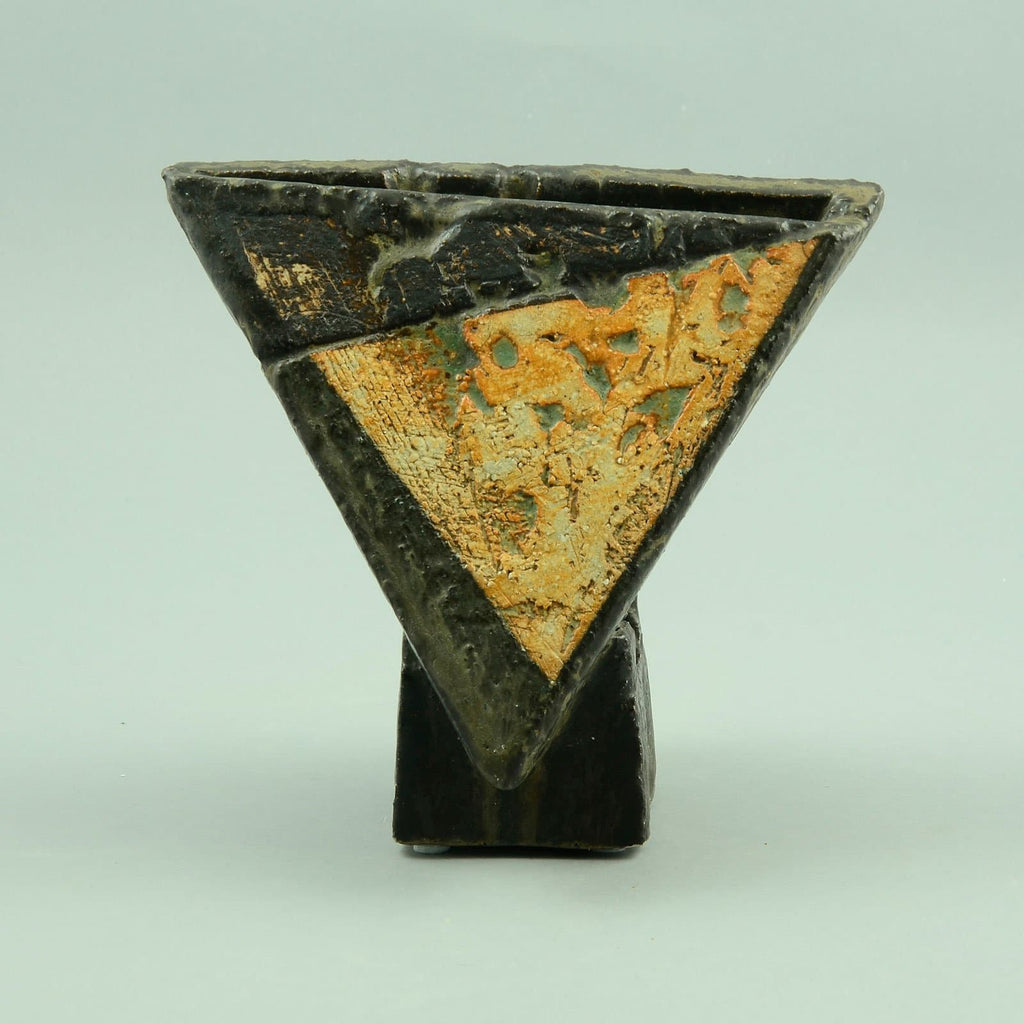 Robert Sturm, Germany, Unique stoneware sculptural vessel D60634 - Freeforms