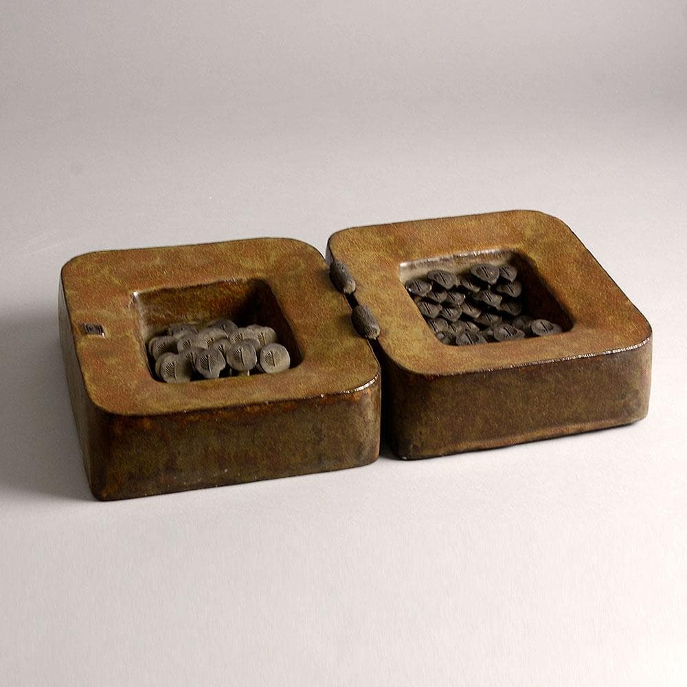 Rolf Overberg, ceramic wall hanging relief E7059 - Freeforms