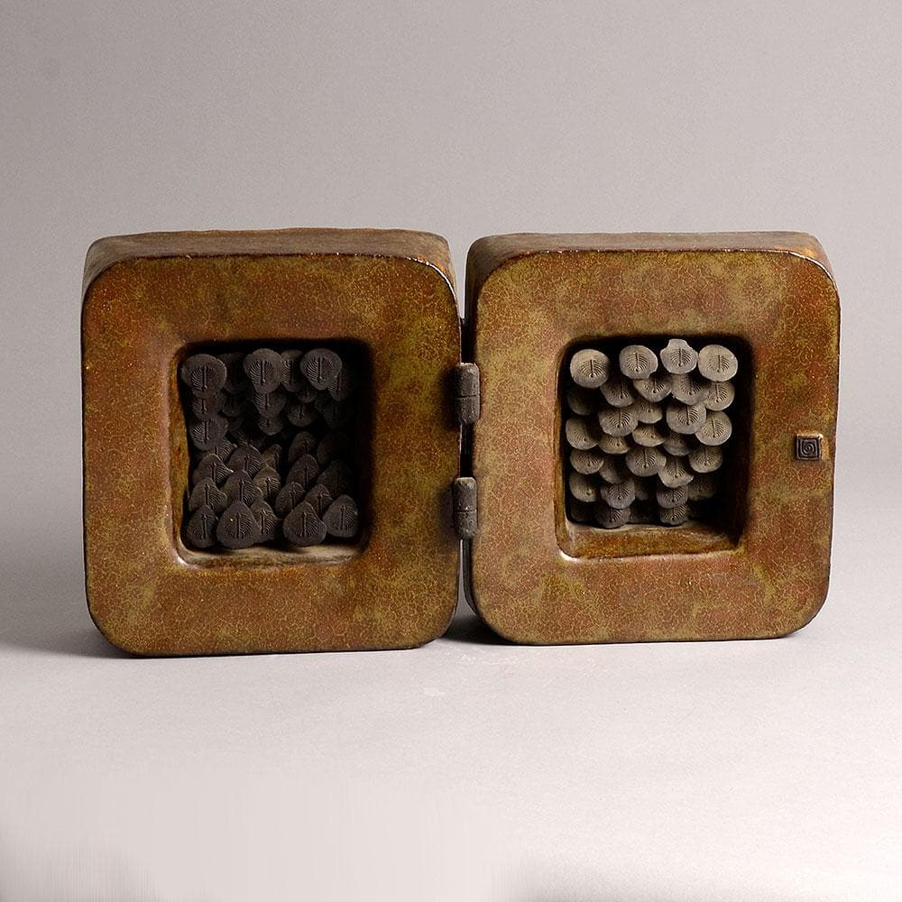 Rolf Overberg, ceramic wall hanging relief E7059 - Freeforms