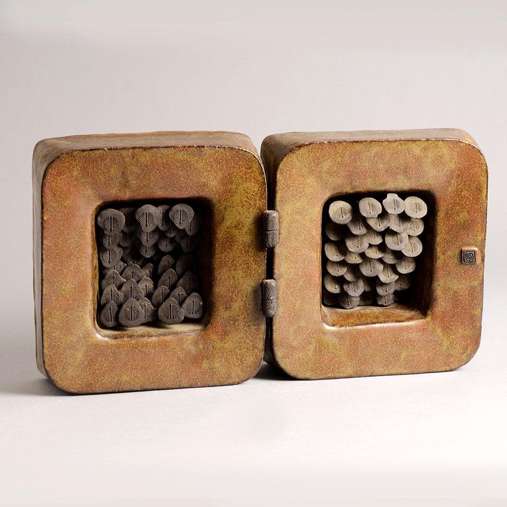 Rolf Overberg, ceramic wall hanging relief E7059 - Freeforms