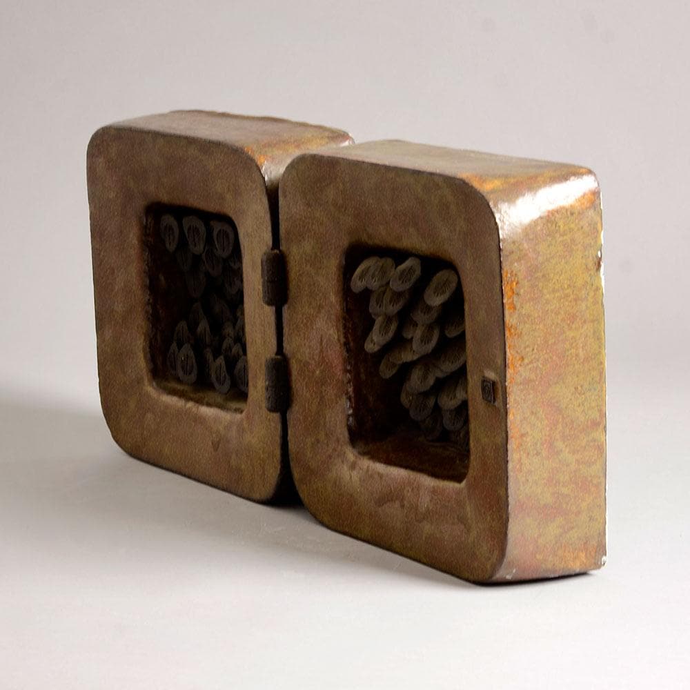 Rolf Overberg, ceramic wall hanging relief E7059 - Freeforms