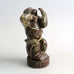Sculpture of Baboon by Knud Kyhn for Royal Copenhagen N7137 - Freeforms