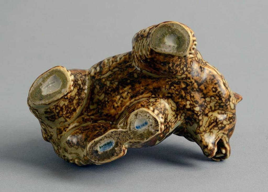 Sculpture of bear by Knud Kyhn for Royal Copenhagen N9597 - Freeforms