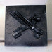 Segment from wall installation in dark blue blue glass by Edvin Ohrstrom 3 - Freeforms