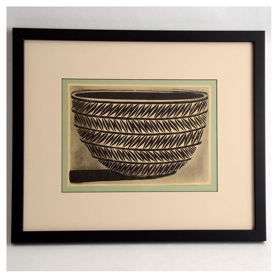 Set of 7 lithographs and cover by Axel Salto N7650 - Freeforms