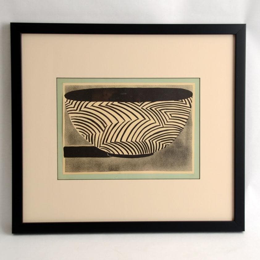 Set of 7 lithographs and cover by Axel Salto N7650 - Freeforms